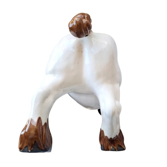 Rare Vintage 70s Ceramic Pony Horse Hand Painted Pottery - Picture 5 of 6